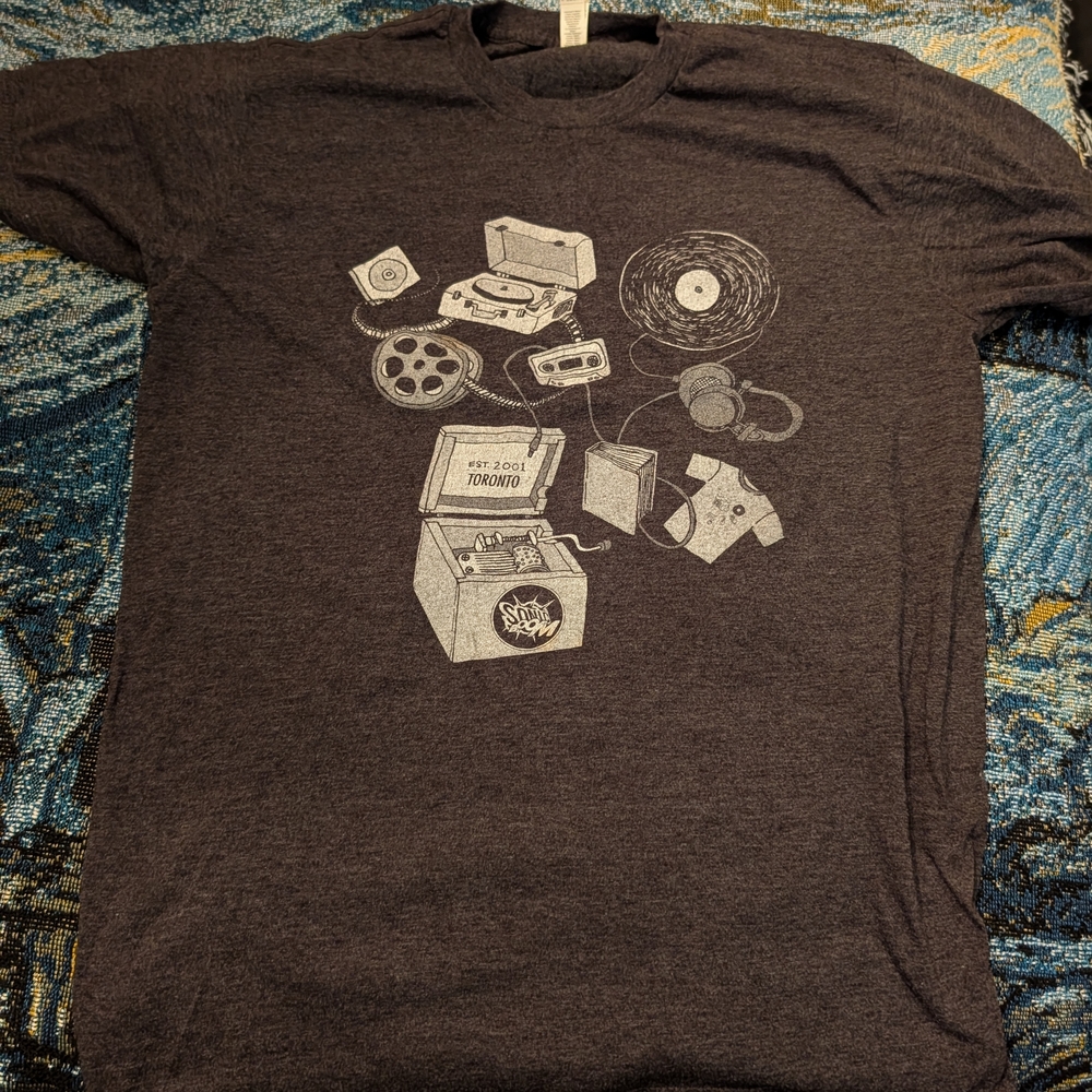 Sonic Boom Music Dark Gray T-Shirt